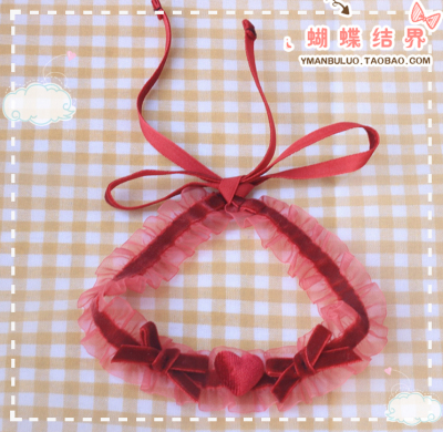 taobao agent Japanese magic necklace, choker, gouache, Lolita style