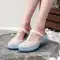 Trắng Croc Giày Nữ Bao Đầu Đế Mềm 33-34 Size Nhỏ Jelly Chống Trơn Trượt Đi Biển Cho Bệnh Viện Y Tá giày Wedge 