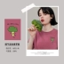 Màu sắc rộng rãi mùa xuân và mùa hè năm 2021 áo phông in hình nhỏ tươi mới của phụ nữ Phiên bản Hàn Quốc của áo sơ mi dưới cùng ngắn tay rộng rãi - Áo phông Áo phông