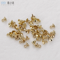 11#круглый висящий золотой цвет 4 мм [10]