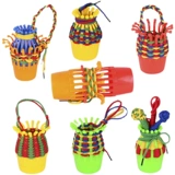 Детская плетеная настольная игра для детского сада, учебные пособия, подходит для подростков, DIY, раннее развитие