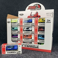 Металлический гоночный автомобиль