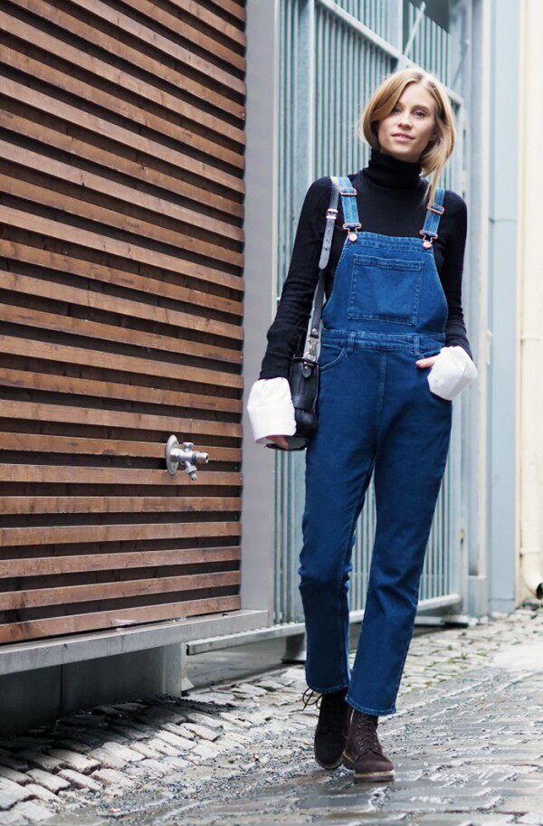 给你的背带裤 找个全新拍档