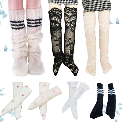 taobao agent Doll, universal lace socks, trousers, handmade, 30 cm, mid-length