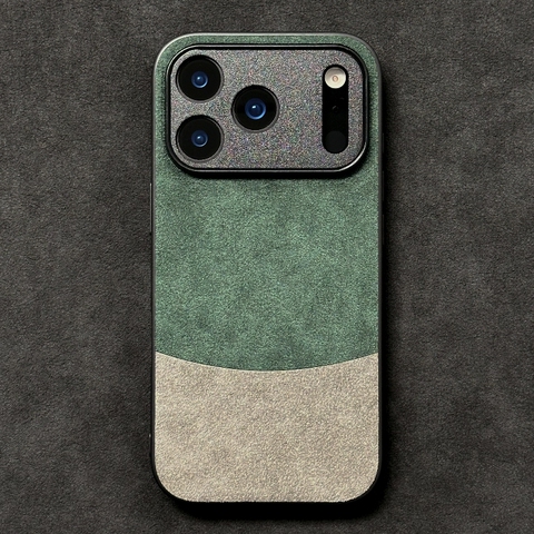 ALCANTARA Suede Microfiber 17, 17 Air, 17 Pro, 17 Pro Max iPhone Case