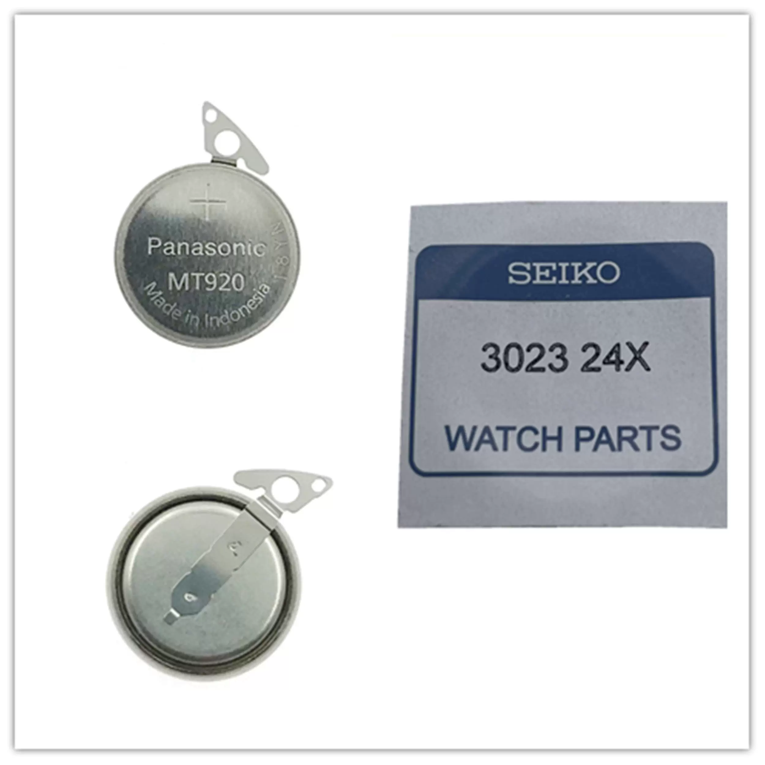 原装seiko精工光动能手表电池3023-34T 专用光动能充电电池TS920E-Taobao