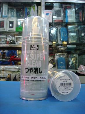 

Материалы для изготовления сборных моделей Jun disabilities (GSI) Mr.SUPER CLEAR MATTE B-514