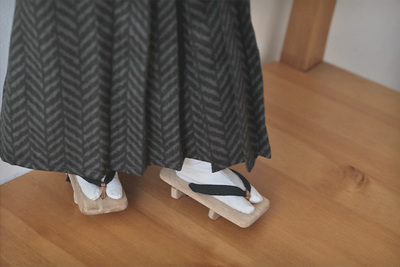 taobao agent BJD handmade custom Japanese -style foot bag+wooden pupa [full foot type universal]