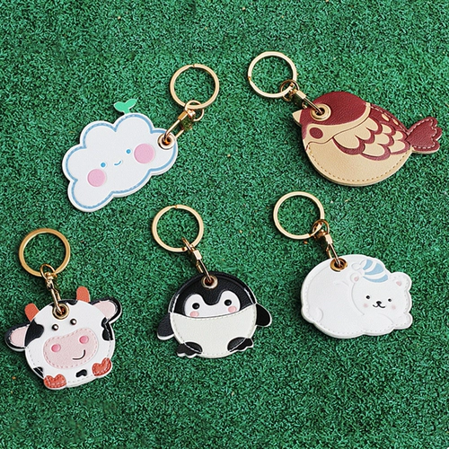 Картхолдер, милый брелок, защитный чехол, чехол для проездного, индукционная подвеска