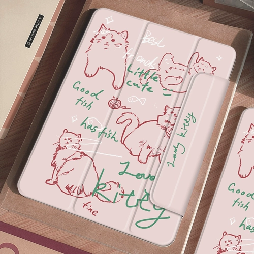 Применимо к защитной обложке iPad Pro11 Новое 2022 Shell 10.9 -INCH AIR4/5 9 -го поколения 10.2 Акриловое кольцо Магнитное всасывание