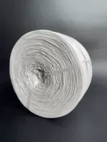 Серо -белая тонкая ширина веревки около 2,5 см 5 кот