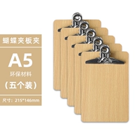 A5 Pake-5 Packages Packages Butterfly Clip-5