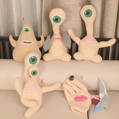 taobao agent Props, minifigure for eyes, hand puppet, gloves, plush doll, cosplay