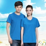 Летняя круглая реклама рекламная рубашка на заказ DIY белый хлопок T -Frish Cultural Rish Custom Group Mervice Волонтер T -For Talf -Sleeve