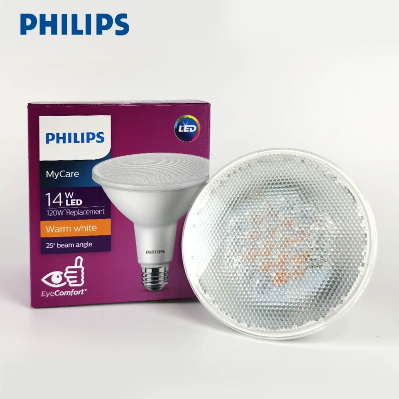 Светодиодная направленная лампа Philips, светильник, 38, 14Вт, с резьбовым патроном