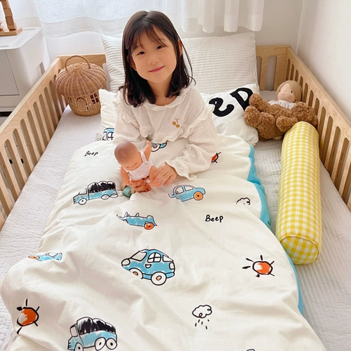 Зимний детский утепленный спальный мешок для детского сада, детское дорожное одеяло для кемпинга