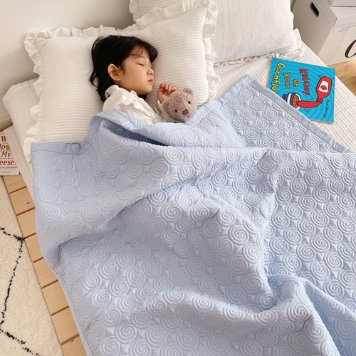Детское летнее одеяло, тонкое летнее шелковое прохладное одеяло, можно стирать