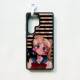 Cherub Black Cat Lemon Art Illustration Phone Case for Galaxy S25, S25+, and S25 Ultra
