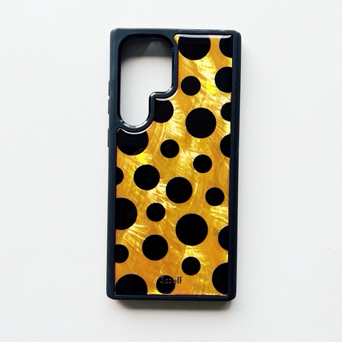 Cherub Black Cat Lemon Art Illustration Samsung Phone Case