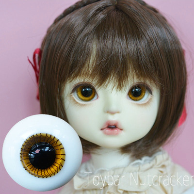 taobao agent [Spot] New honey brown 3 minutes, 4 minutes, 6 points, BJD glass eyes