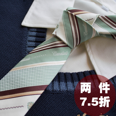 taobao agent 【Spot goods】Original lime JKDK uniform bow tie student campus wind tie