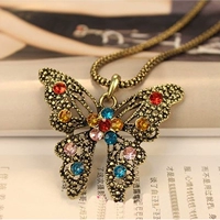 X446 Color Diamond Butterfly Collece