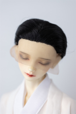 taobao agent [Kaka Planet] BJD wig Men's 3 -point high -temperature silk flat tip scattered beauty pointed wig