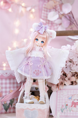 taobao agent [Kaka Planet] X wood tea zoo BJD baby cherry blossoms Jinping sugar for six points/YOSD/TF