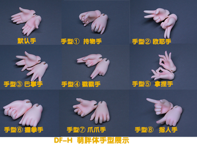 taobao agent DF-H 1/4 Meng Fat Body General Hand-shaped DFH