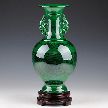 【开片花瓶】_景德镇陶瓷器图片_工艺品摆设价格_搭配分享 - 爱逛街