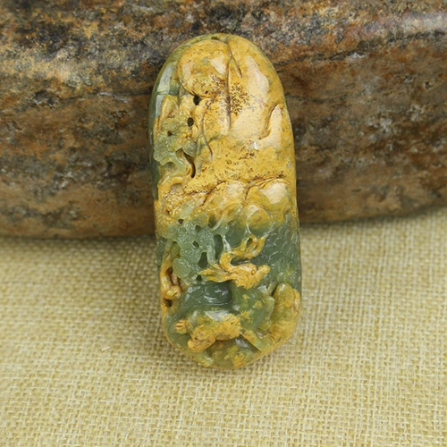 Sansui, природная руда из нефрита, ручка, украшение в руку