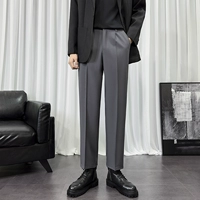 K99 темно -серые укороченные брюки (обычная модель)