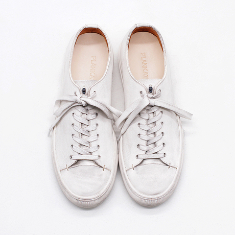 plank"暗中观察"特制小脏白鞋 做旧