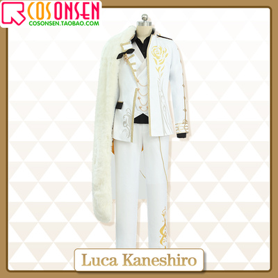 taobao agent COSONSEN Rainbow Society EN half -anniversary Luxiem Luca Cosplay clothing set male customization