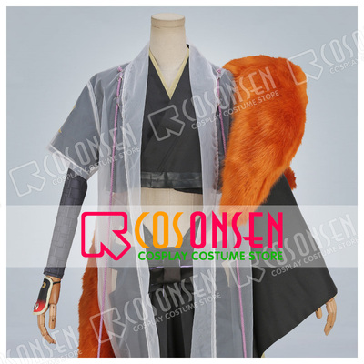 taobao agent cosonsen Sword flurry, static pheasant knife, cosplay costume, fur coat