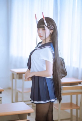 taobao agent Depending on the mind] Cosplay clothing customized blue route can be available on behalf of the water player