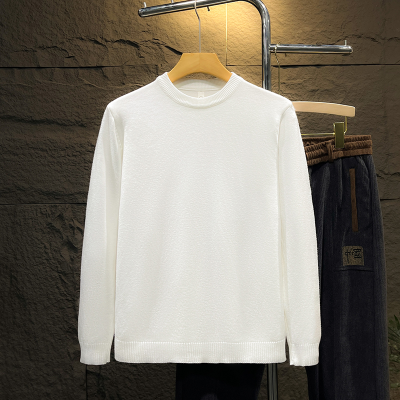 SH white S595 round neck