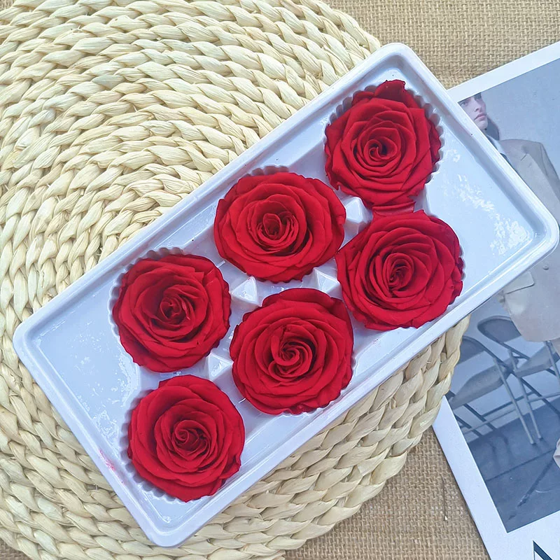 Иммортальная/бессмертная цветочная Diy материал роза B-уровня real flower засушенные цветы высококлассный ручной букет капучино набор целая коробка