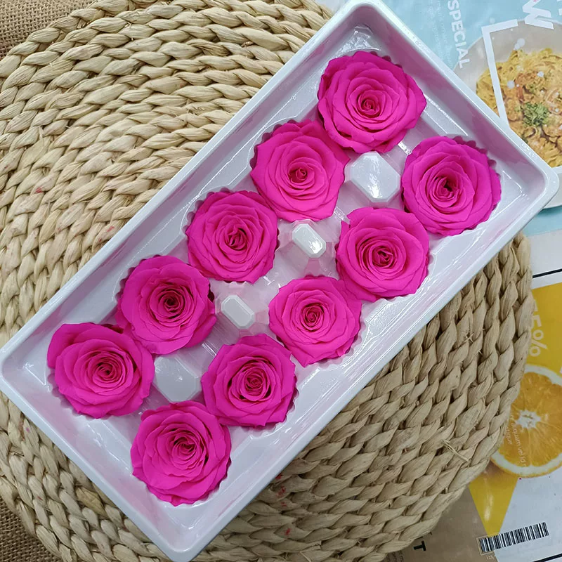 Иммортальная/бессмертная цветочная Diy материал роза B-уровня real flower засушенные цветы высококлассный ручной букет капучино набор целая коробка
