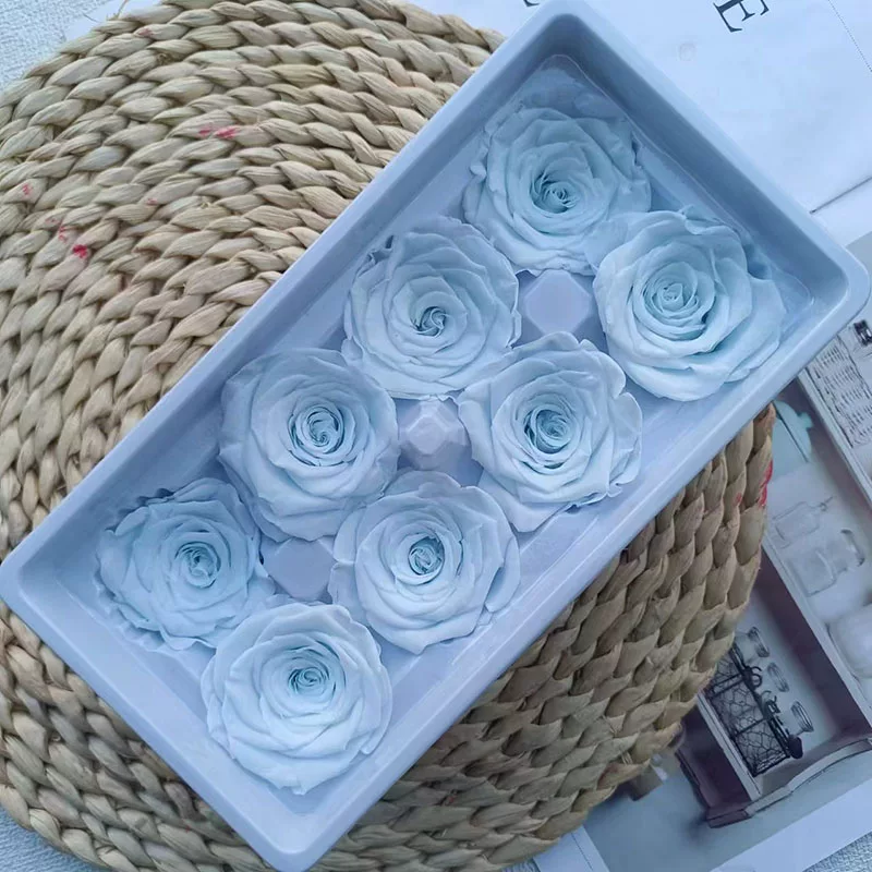 Иммортальная/бессмертная цветочная Diy материал роза B-уровня real flower засушенные цветы высококлассный ручной букет капучино набор целая коробка