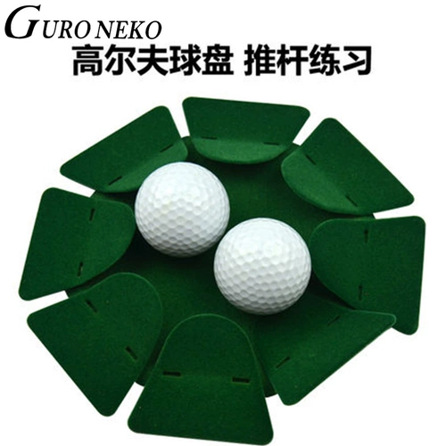 Новый продукт Product Practice Golf Cave Cup Cup Metal Cave Surface Velvet Push Push Push Disc Disc