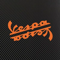 Оранжевая наклейка