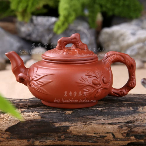 Подлинное yixing специальное предложение фиолетового песчаного чайника легкие пузырьки Zhu Mud Port маленький три друзья чайник чай