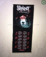 [Регги Обезьяна] Иностранная привезена в живую пейзажную полосу Slipknot Metal Sheep Head Calendar