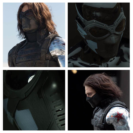 美国队长冬日战士cos套装1比1冬兵巴基真人可佩戴面罩口罩眼镜