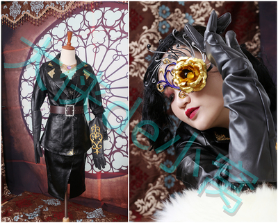 taobao agent [Custom] Fifth personality dancer Cosplay COSPLAY set contains mask accessories
