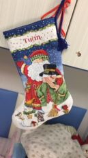 Канва dim08714 美国原套 dim袜子 大普 非成品