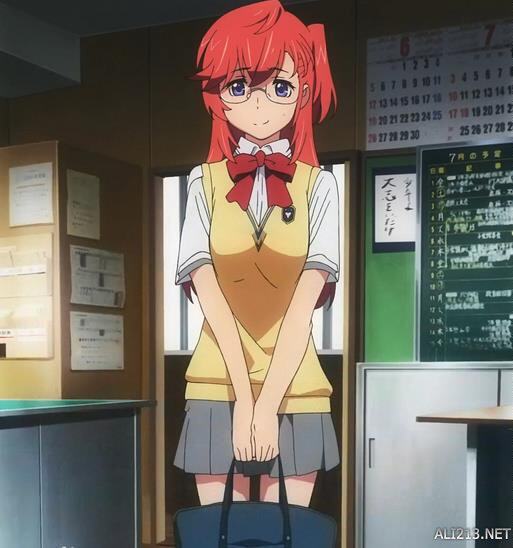 盘点二次元萌萌哒眼镜美少女 眼镜娘萝莉控满满福利