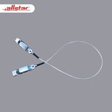 Товары для начального уровня фехтования allstar奥斯达击剑器材花剑佩剑护面鳄鱼夹头线mk头线头夹