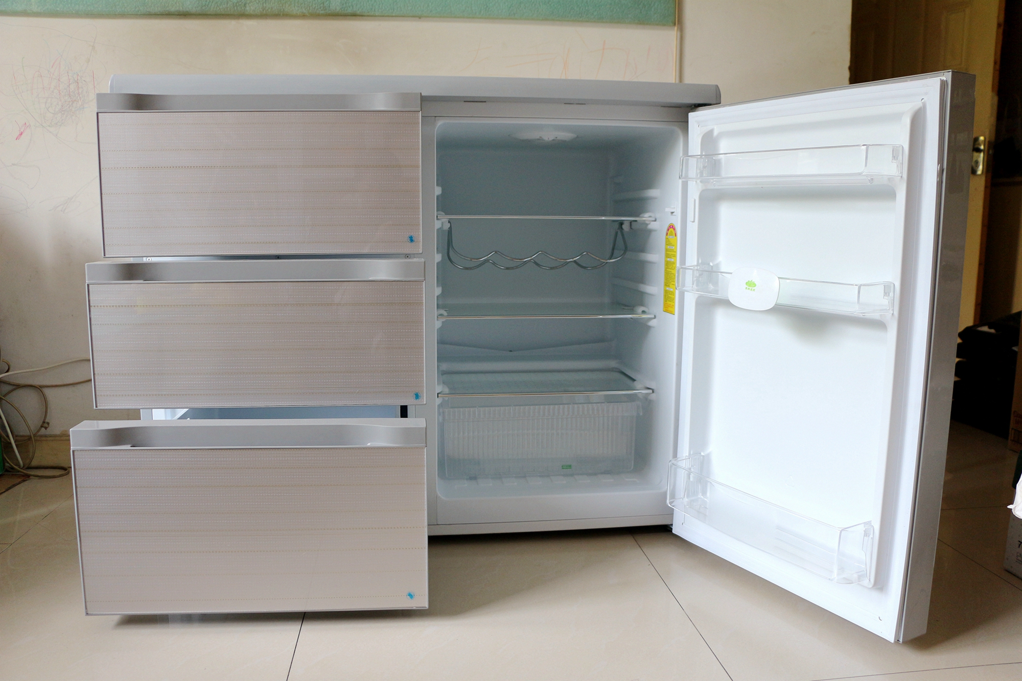 【试用评测】专利卧式橱柜冰箱!厨房新主张!